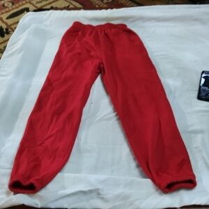 Red Kids Jogger Pants